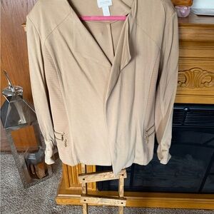 Chico's Tan Blazer